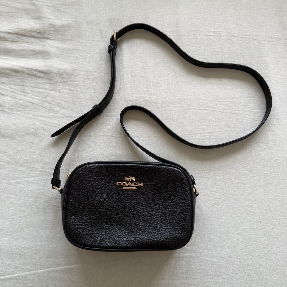 Coach Black Mini Jamie Camera Bag